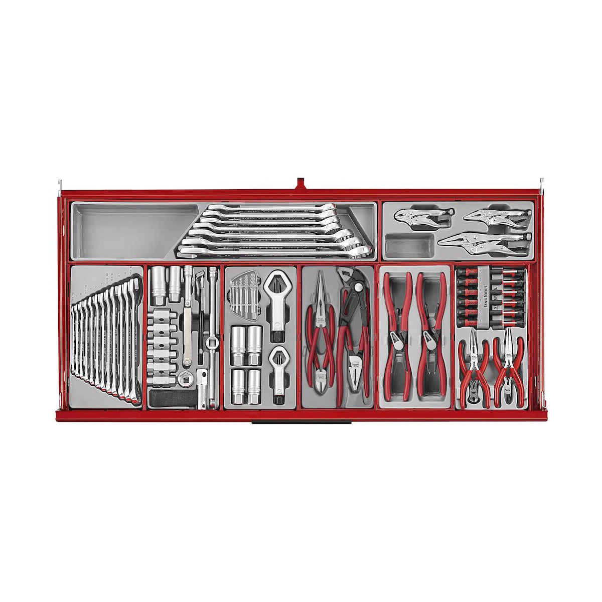 Teng Tools 37in PRO35™ Roller Cabinet Tool Kit 663 Pieces Red